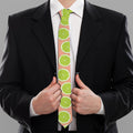Cute Lime Pattern Print Necktie