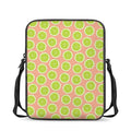 Cute Lime Pattern Print Rectangular Crossbody Bag
