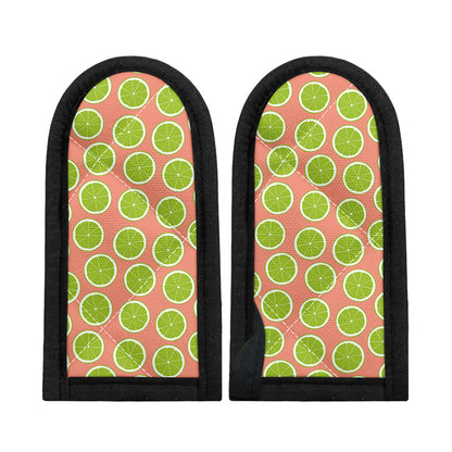 Cute Lime Pattern Print Skillet Handle Cover