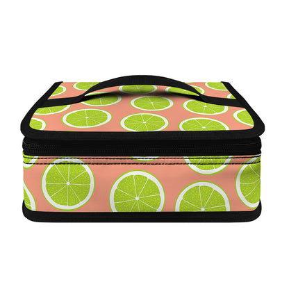 Cute Lime Pattern Print Small Lunch Bag