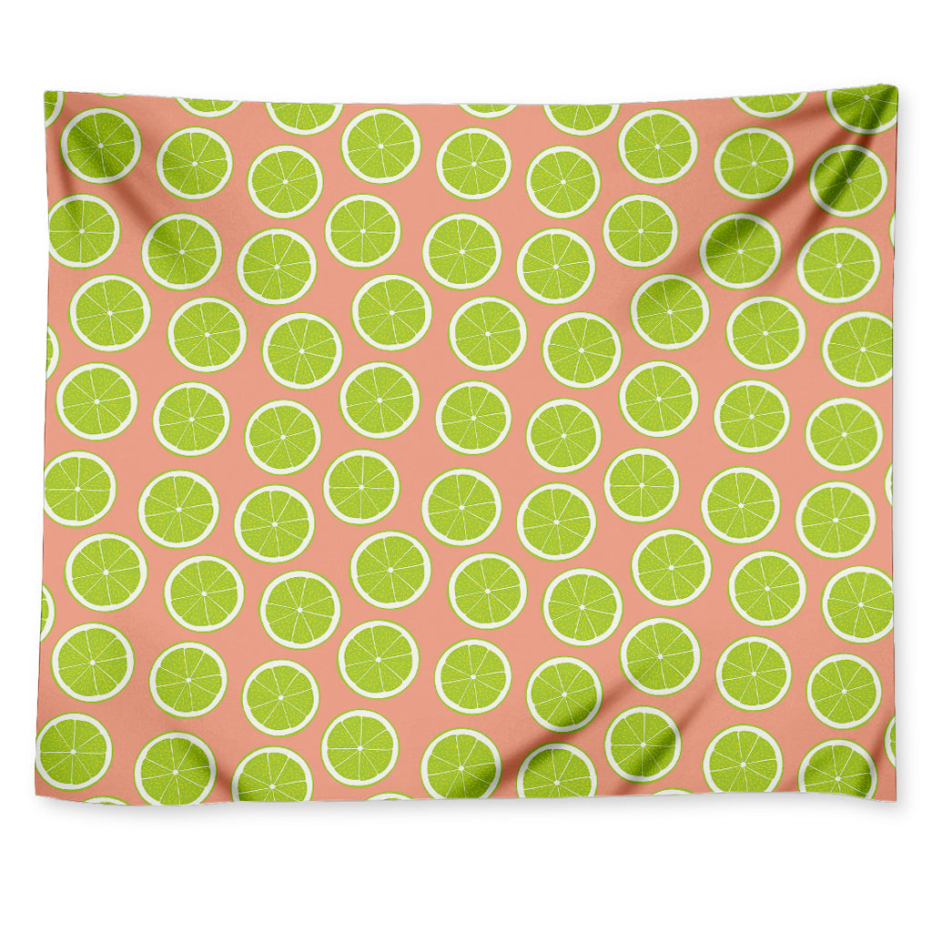 Cute Lime Pattern Print Tapestry