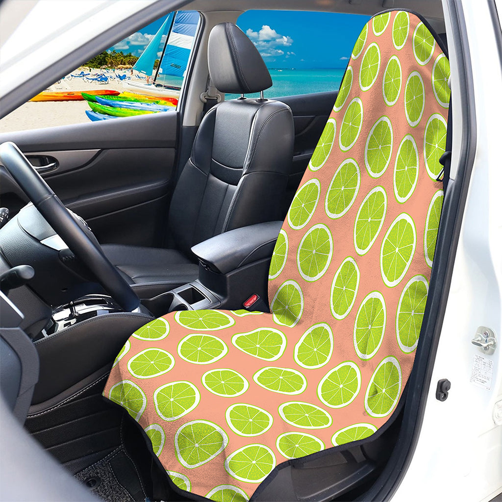 Cute Lime Pattern Print Waterproof Car Seat Cover