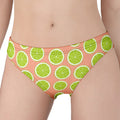 Cute Lime Pattern Print Women's Panties