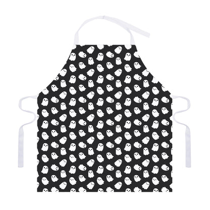 Cute Little Ghost Pattern Print Adjustable Apron