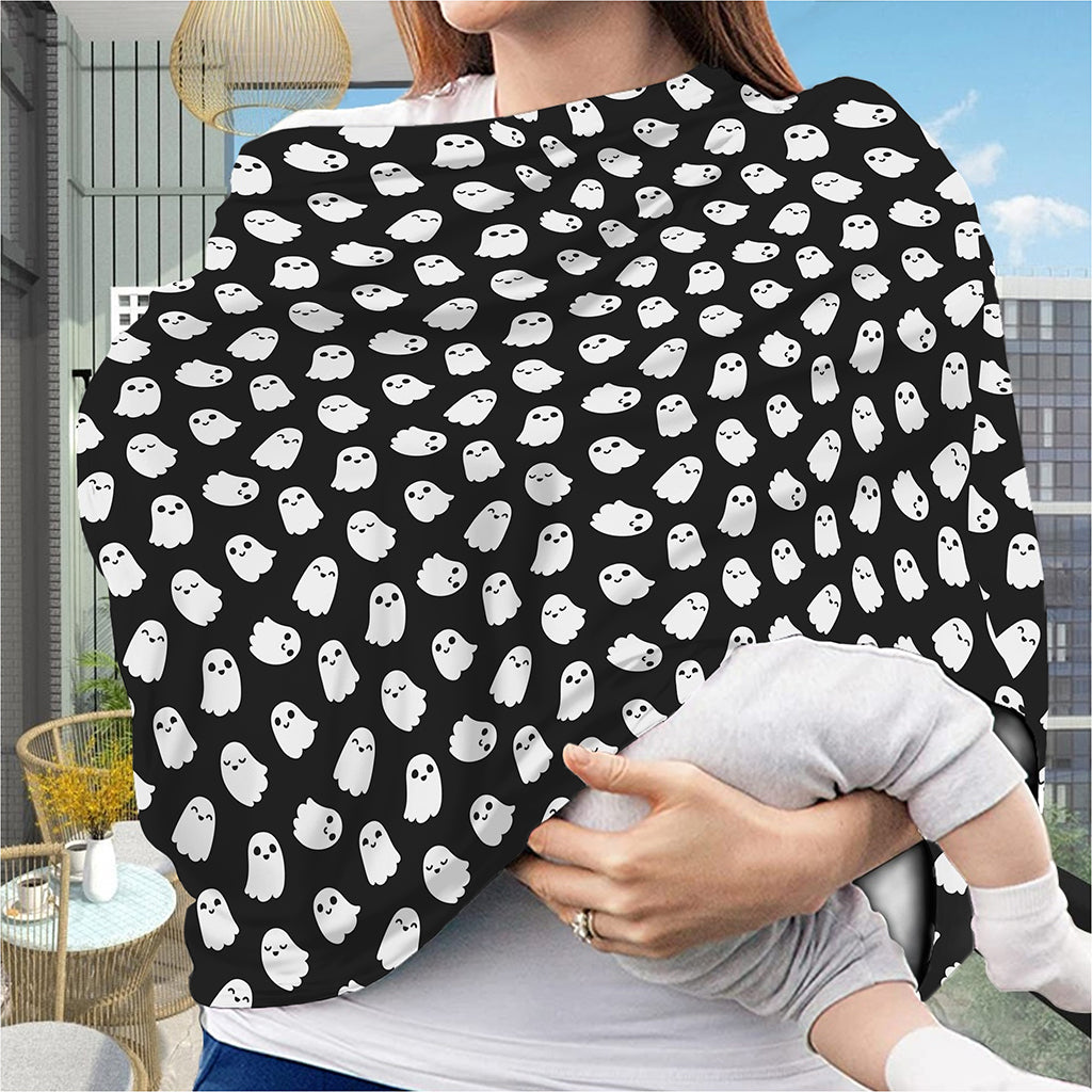 Cute Little Ghost Pattern Print Baby Seat Cover