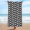 Cute Little Ghost Pattern Print Beach Towel