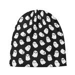 Cute Little Ghost Pattern Print Beanie