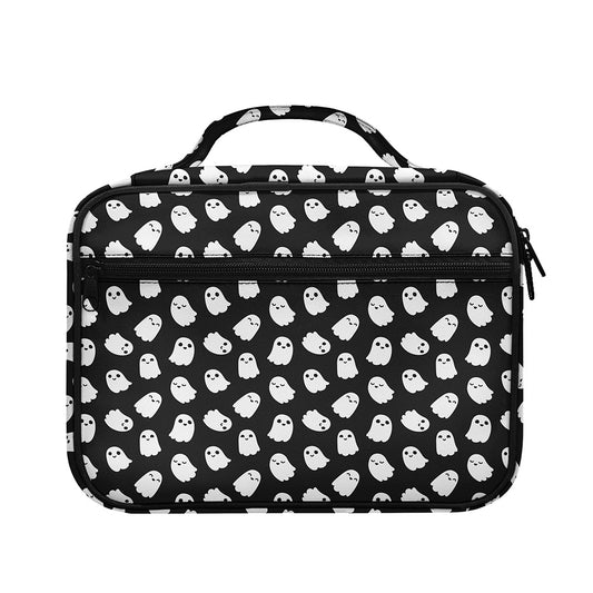 Cute Little Ghost Pattern Print Briefcase Bible Bag