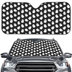 Cute Little Ghost Pattern Print Car Windshield Sun Shade