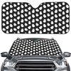 Cute Little Ghost Pattern Print Car Windshield Sun Shade