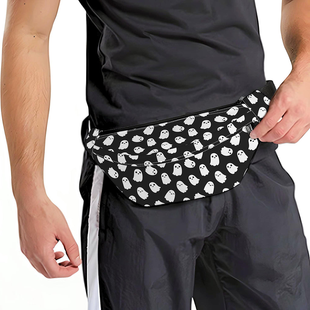 Cute Little Ghost Pattern Print Fanny Pack