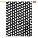 Cute Little Ghost Pattern Print House Flag