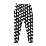 Cute Little Ghost Pattern Print Jogger Pants