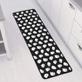 Cute Little Ghost Pattern Print Long Kitchen Mat