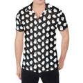 Cute Little Ghost Pattern Print Men's Shirt