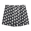 Cute Little Ghost Pattern Print Mesh Shorts