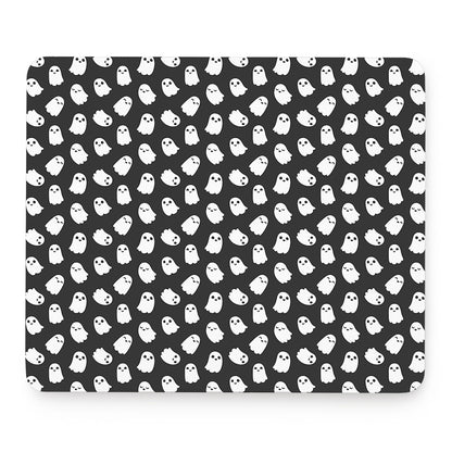 Cute Little Ghost Pattern Print Mouse Pad