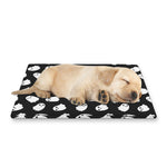 Cute Little Ghost Pattern Print Pet Cooling Mat Cover