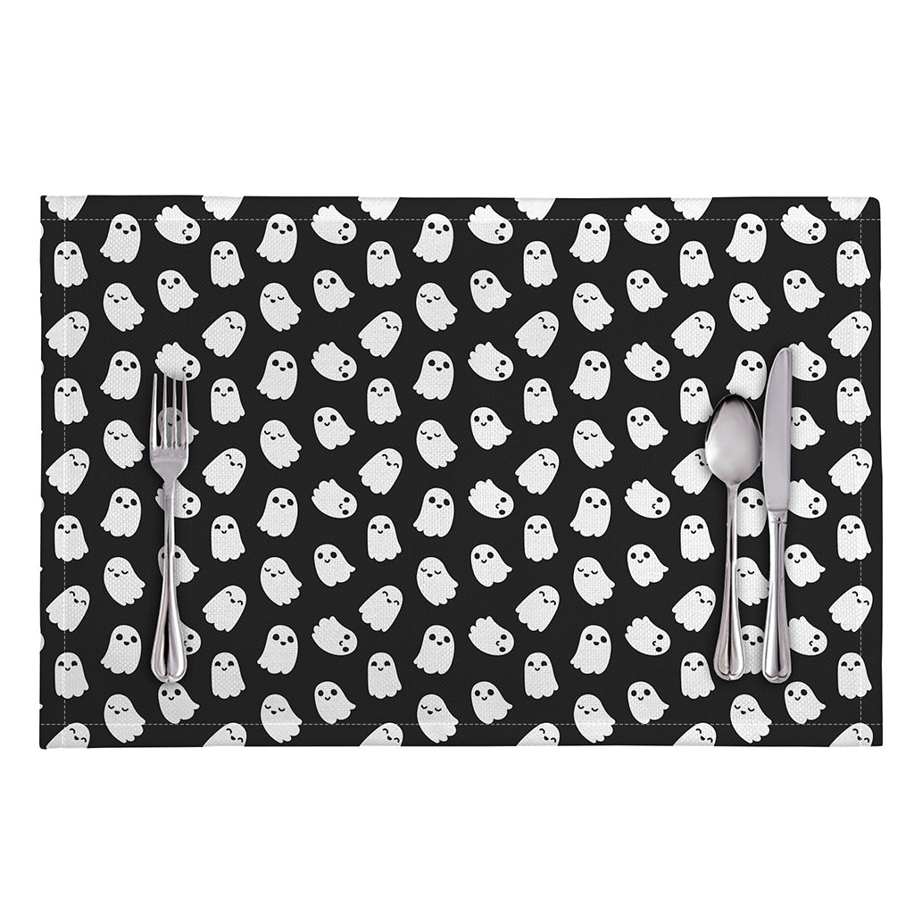 Cute Little Ghost Pattern Print Placemat
