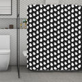 Cute Little Ghost Pattern Print Polyester Shower Curtain