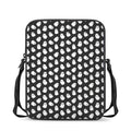 Cute Little Ghost Pattern Print Rectangular Crossbody Bag