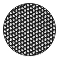 Cute Little Ghost Pattern Print Round Floor Mat