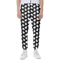 Cute Little Ghost Pattern Print Joggers