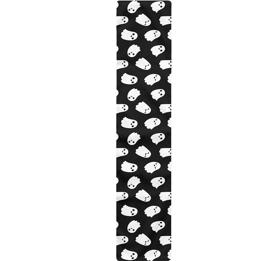 Cute Little Ghost Pattern Print Table Runner