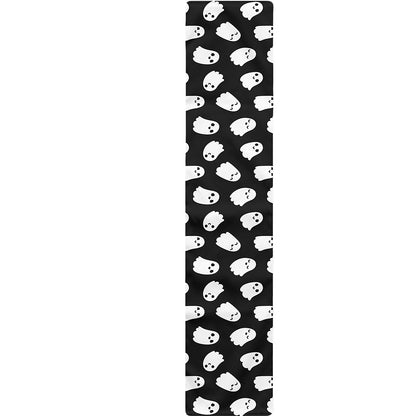 Cute Little Ghost Pattern Print Table Runner