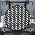 Cute Little Ghost Pattern Print Tire Cover