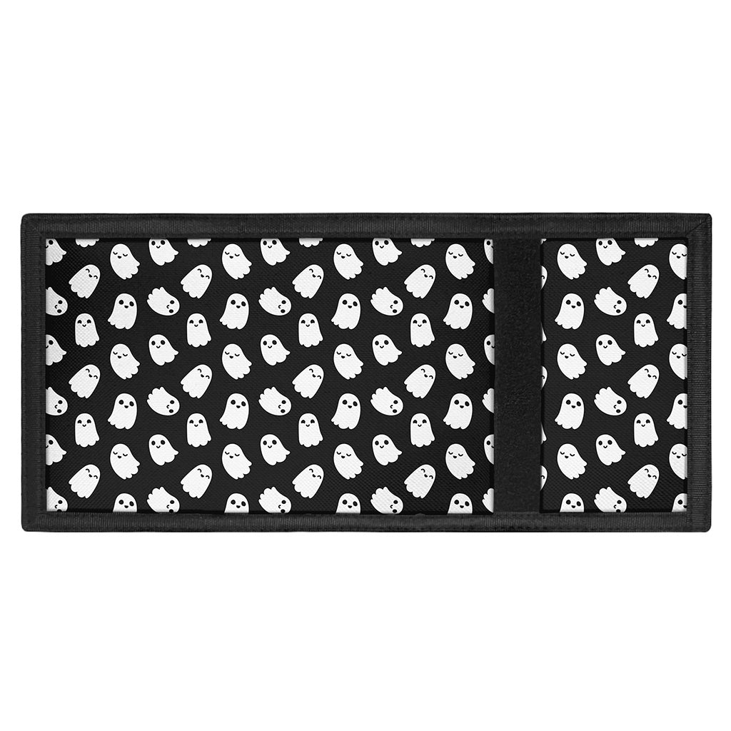 Cute Little Ghost Pattern Print Trifold Wallet