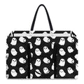 Cute Little Ghost Pattern Print Utility Tote Bag