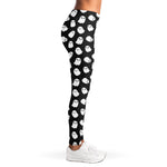 Cute Little Ghost Pattern Print Women's Leggings