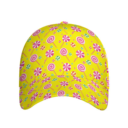 Cute Lollipop Pattern Print Baseball Cap