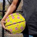 Cute Lollipop Pattern Print Basketball