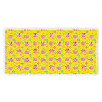 Cute Lollipop Pattern Print Beach Towel