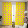 Cute Lollipop Pattern Print Dimout Pencil Pleat Curtains