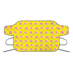 Cute Lollipop Pattern Print Car Windshield Snow Cover