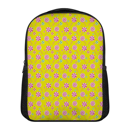 Cute Lollipop Pattern Print Casual Backpack