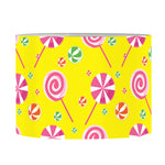 Cute Lollipop Pattern Print Drum Lamp Shade