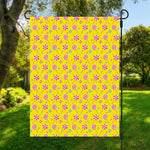 Cute Lollipop Pattern Print Garden Flag