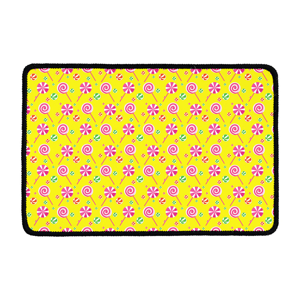 Cute Lollipop Pattern Print Kitchen Mat