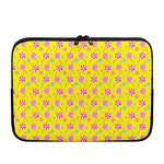 Cute Lollipop Pattern Print Laptop Sleeve