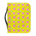 Cute Lollipop Pattern Print Leather Bible Cover