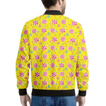 Cute Lollipop Pattern Print Men's Bomber Jacket