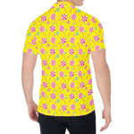 Cute Lollipop Pattern Print Men's Shirt