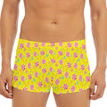 Cute Lollipop Pattern Print Men's Short Boxer Briefs