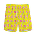 Cute Lollipop Pattern Print Men's Athletic Shorts