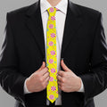 Cute Lollipop Pattern Print Necktie