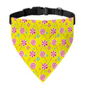 Cute Lollipop Pattern Print Over The Collar Dog Bandana